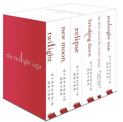 Twilight Saga: Twilight Saga 6 Book Set (Boxed Set) (White Cover)