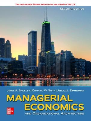 ISE Managerial Economics & Organizational Architecture  (7th Edition)