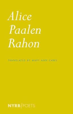 Alice Paalen Rahon (Poetry)