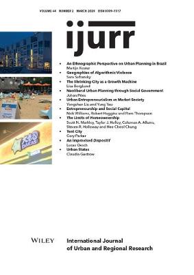 International Journal of Urban and Regional Research, Volume 44, Issue 2