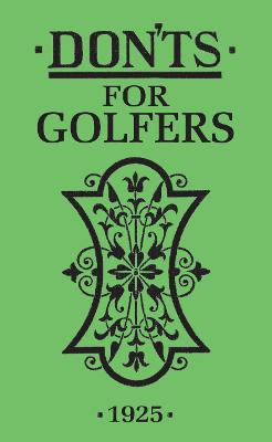 Don'ts for Golfers