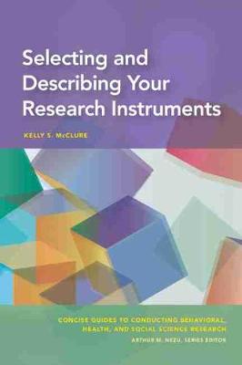 Selecting and Describing Your Instruments