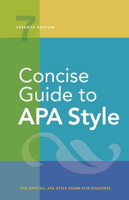 Concise Guide to APA Style (Spiral Bound)