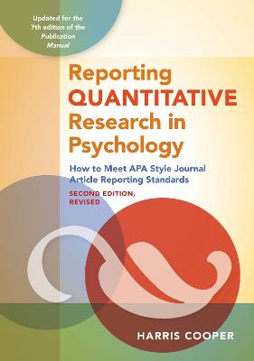 Reporting Quantitative Research in Psychology (2nd Edition)