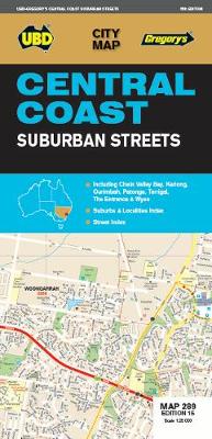 UBD City Map: Central Coast Suburban Streets Map 289