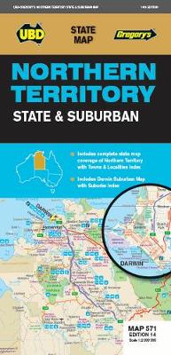 UBD State Map: Northern Territory State and Suburban Map 571