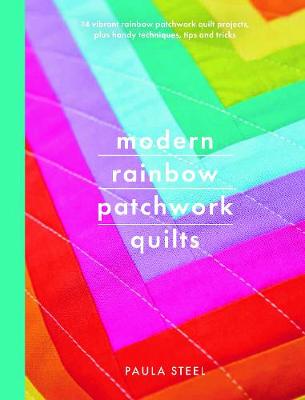 Crafts #: Modern Rainbow Patchwork Quilts