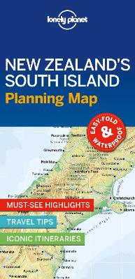 Lonely Planet Planning Map: New Zealand's South Island