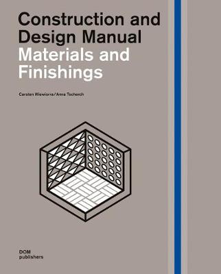 Construction and Design Manual: Materials and Finishings