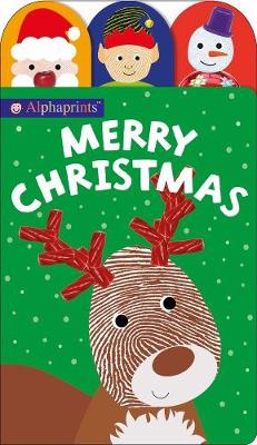 Alphaprints: Merry Christmas (Tabbed Board Book)