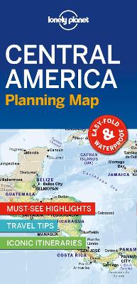 Lonely Planet Planning Map: Central America