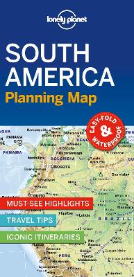 Lonely Planet Planning Map: South America