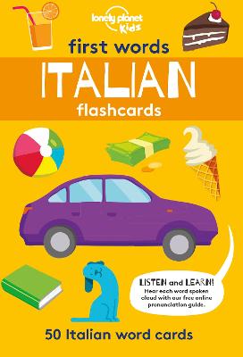 Lonely Planet Kids: First Words: Italian (Flashcards)