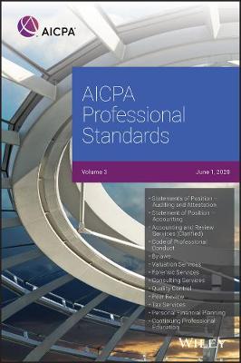 AICPA Professional Standards, 2020, Volume 3